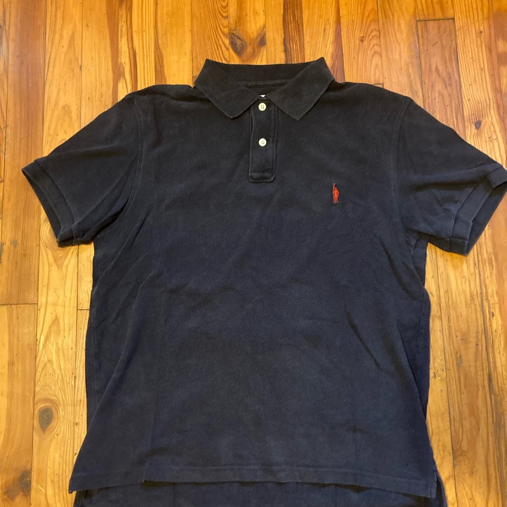 JCrew Black polo T-shirt